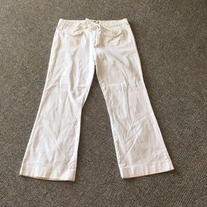 BANANA REPUBLIC WHITE Pants